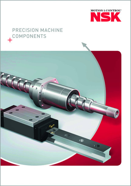 NSK pubblica il nuovo catalogo di componenti per macchine di precisione